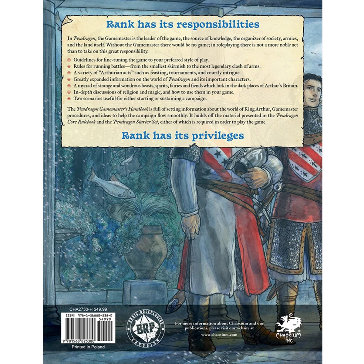 Pendragon RPG - GameMaster's Handbook