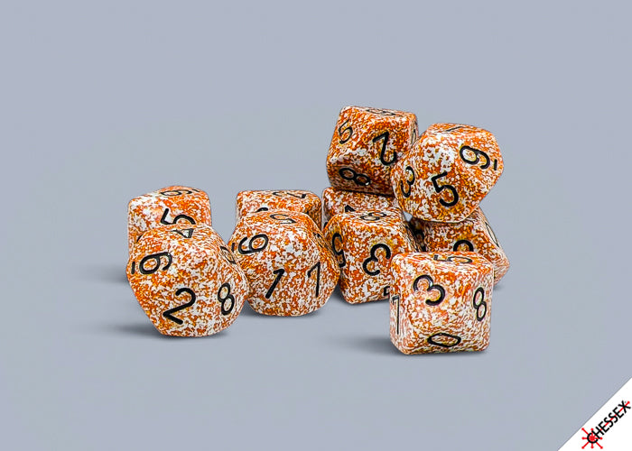 Speckled Rust d10 Set (10 dice)