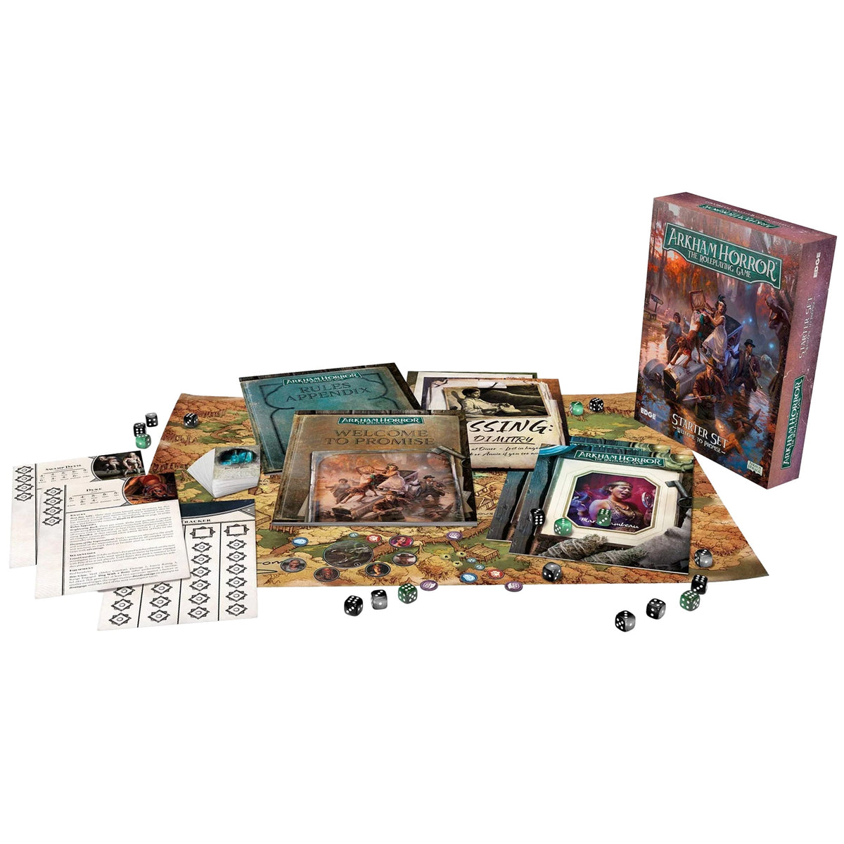 Arkham Horror RPG - Welcome to Promise Starter Set