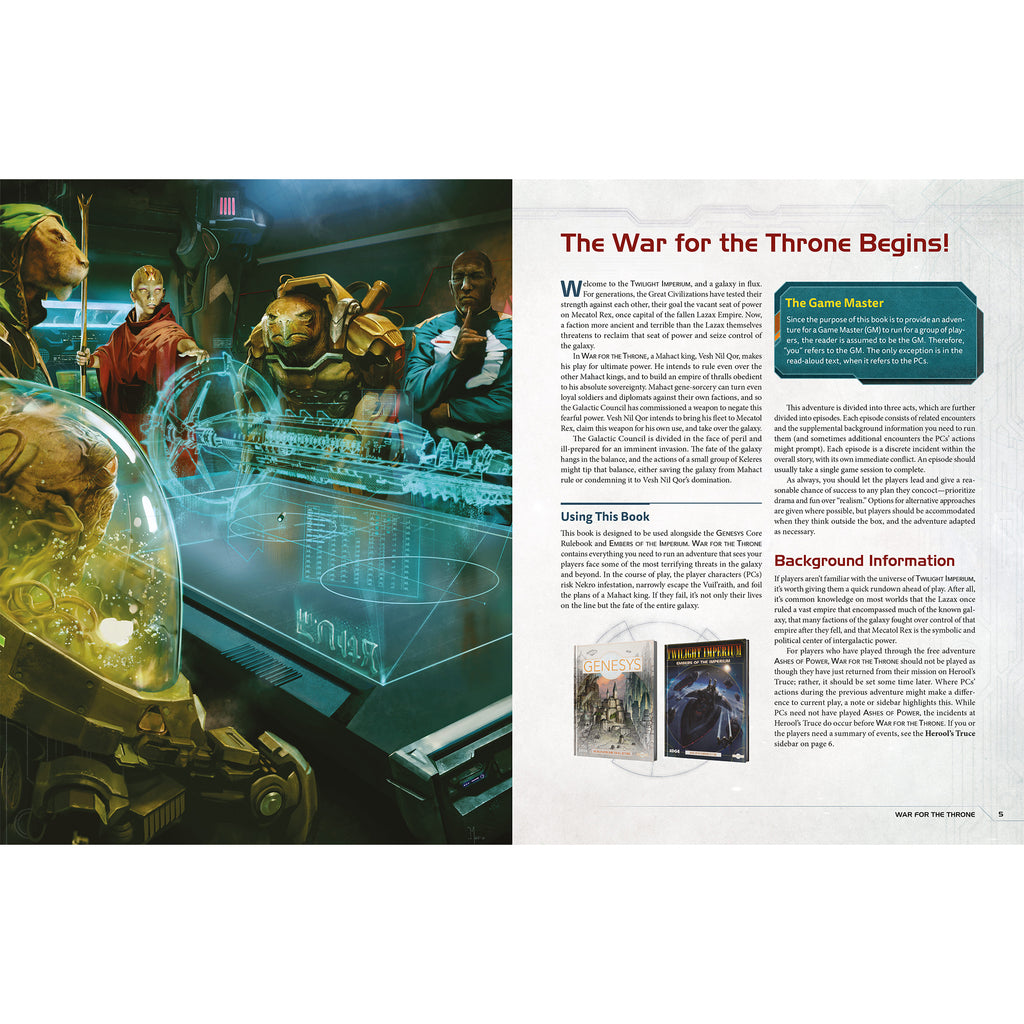 Twilight Imperium RPG - War for the Throne