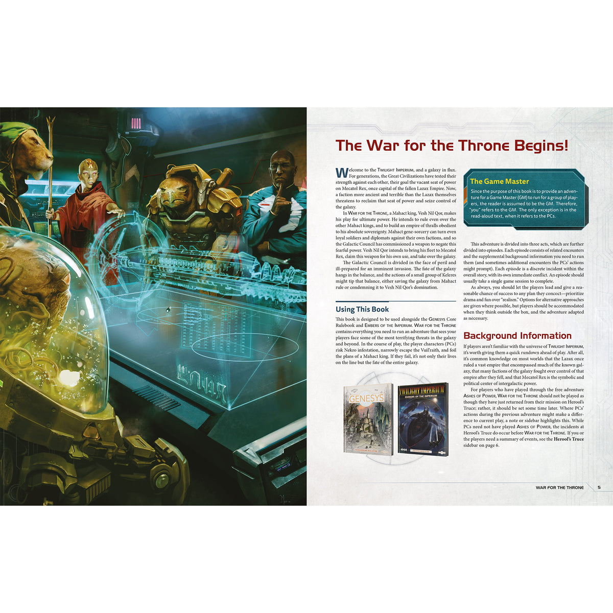 Twilight Imperium RPG - War for the Throne