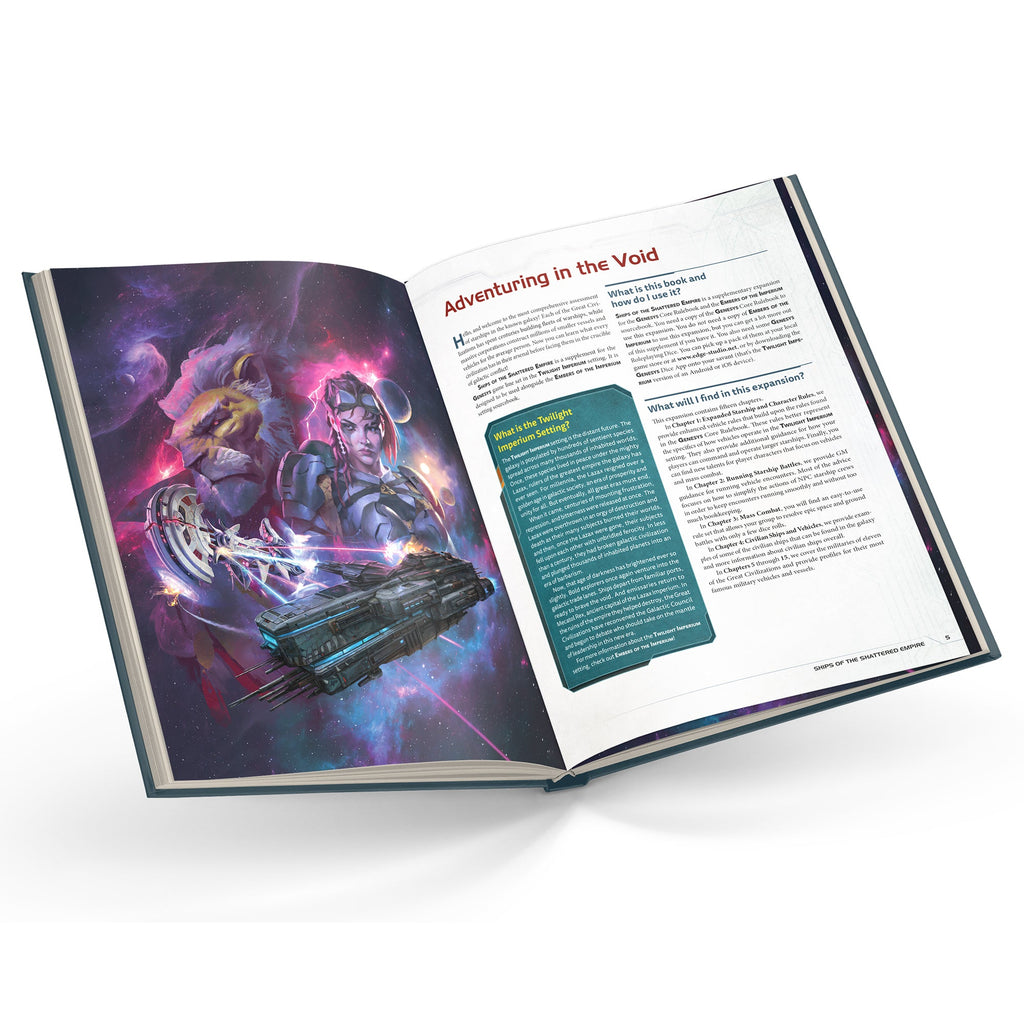 Twilight Imperium RPG - Ships of the Shattered Empire