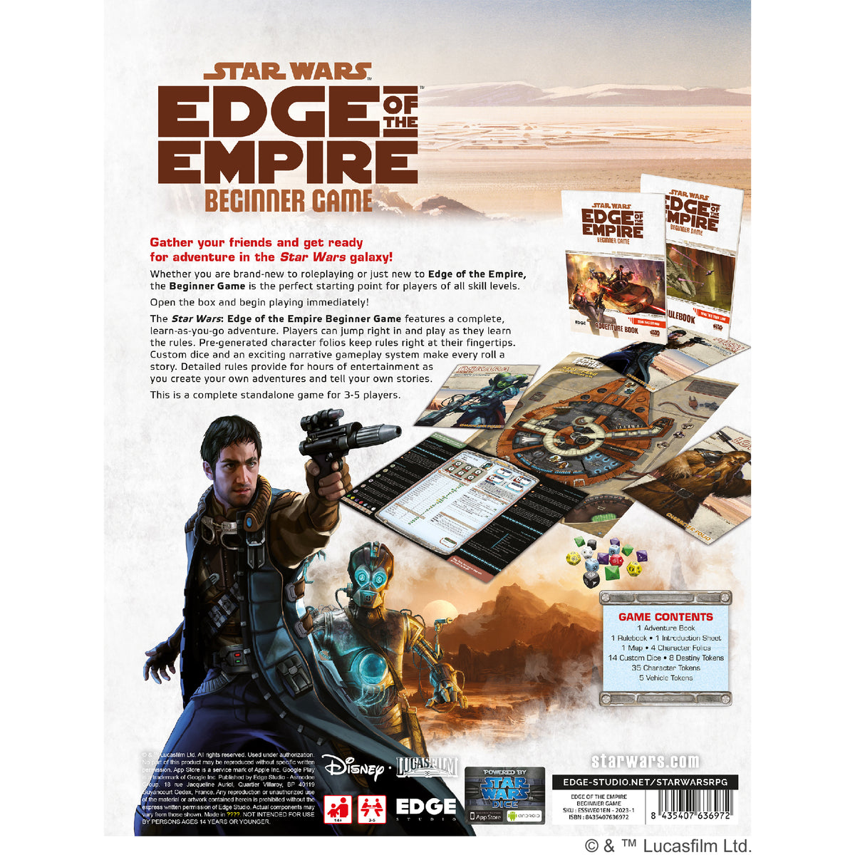 Star Wars RPG - Edge of the Empire Beginner Game