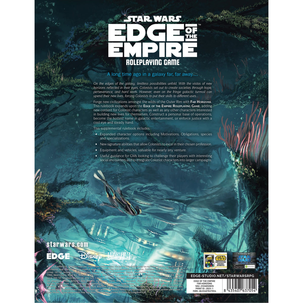 Star Wars RPG - Edge of the Empire - Far Horizons