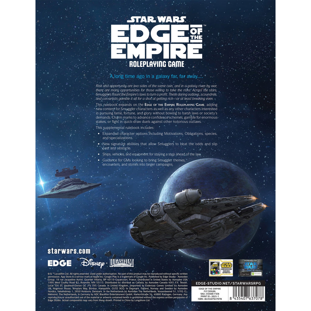 Star Wars RPG - Edge of the Empire - Fly Casual