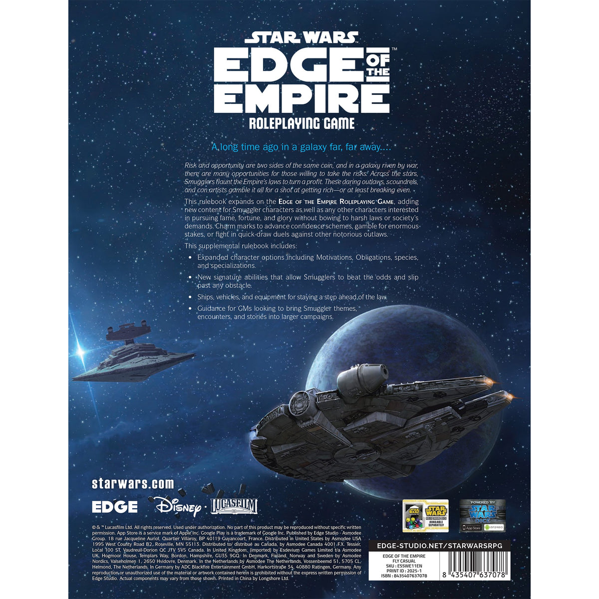 Star Wars RPG - Edge of the Empire - Fly Casual