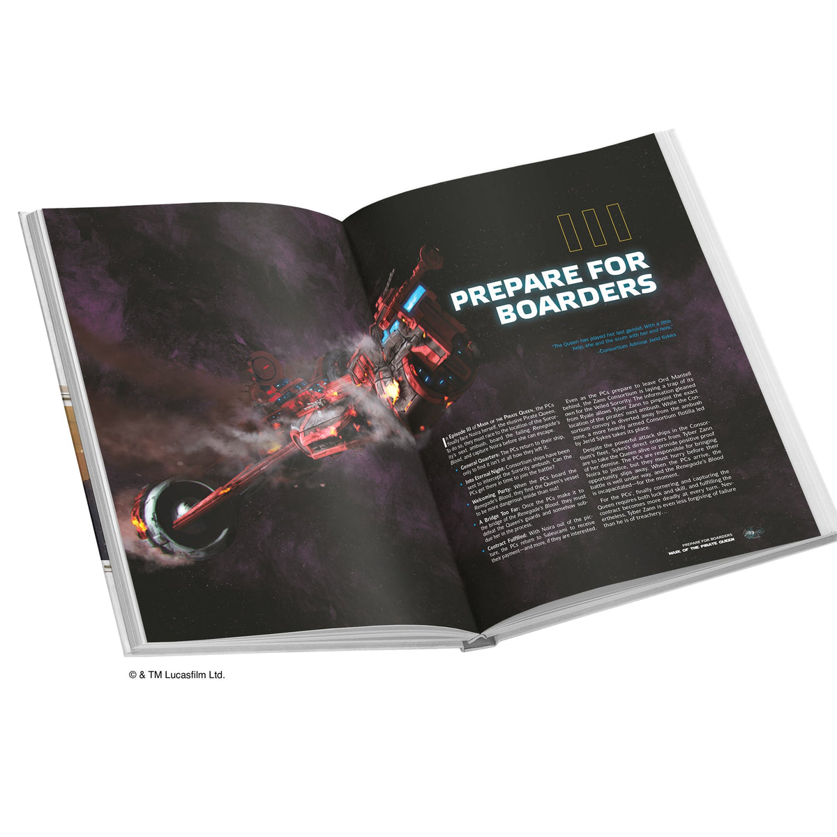 Star Wars RPG - Edge of the Empire: Mask of the Pirate Queen