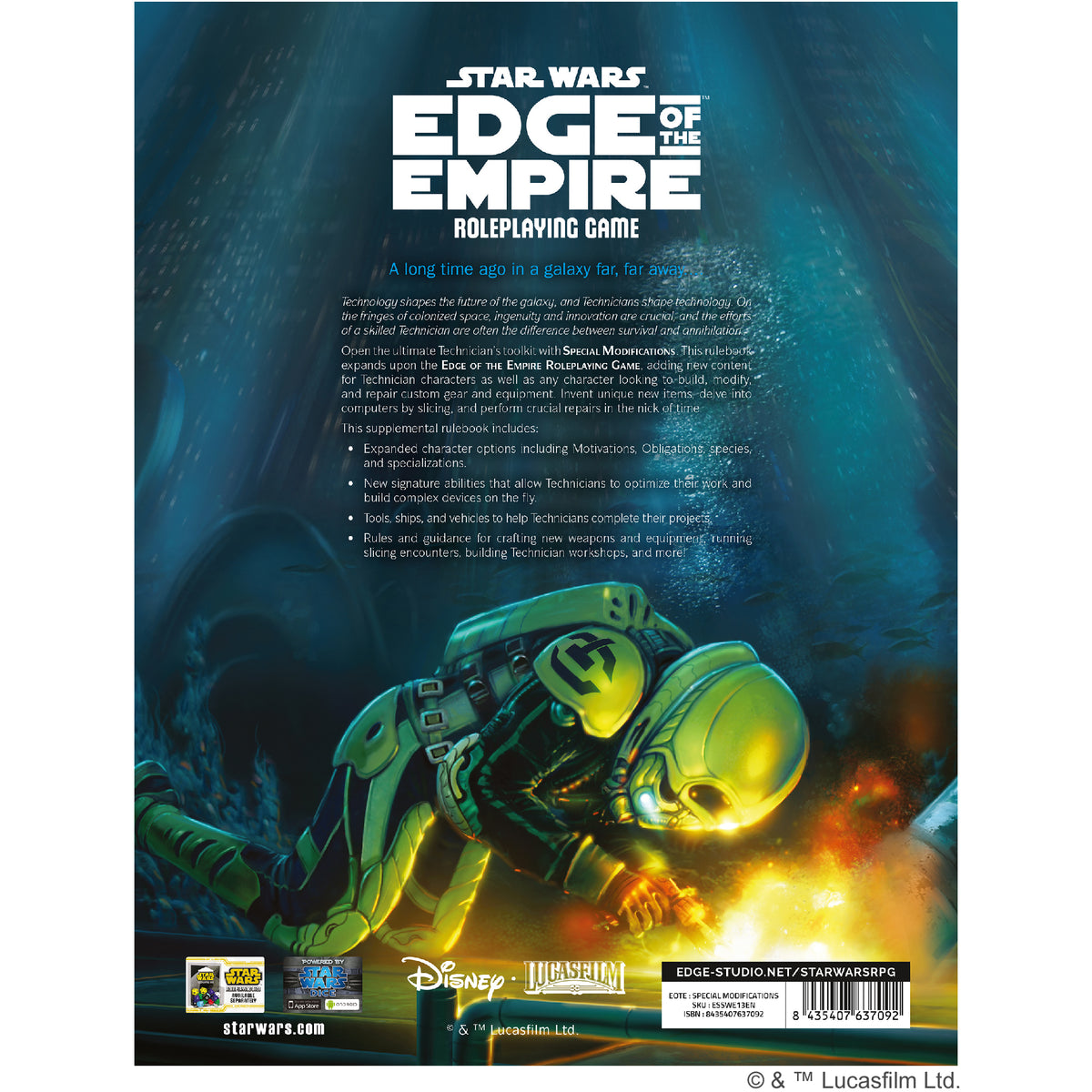 Star Wars RPG - Edge of the Empire: Special Modifications