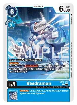 Veedramon (EX-13, Foil)