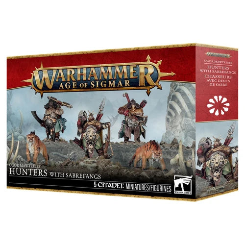 Warhammer: Age of Sigmar: Ogor Mawtribes: Hunters with Sabrefangs