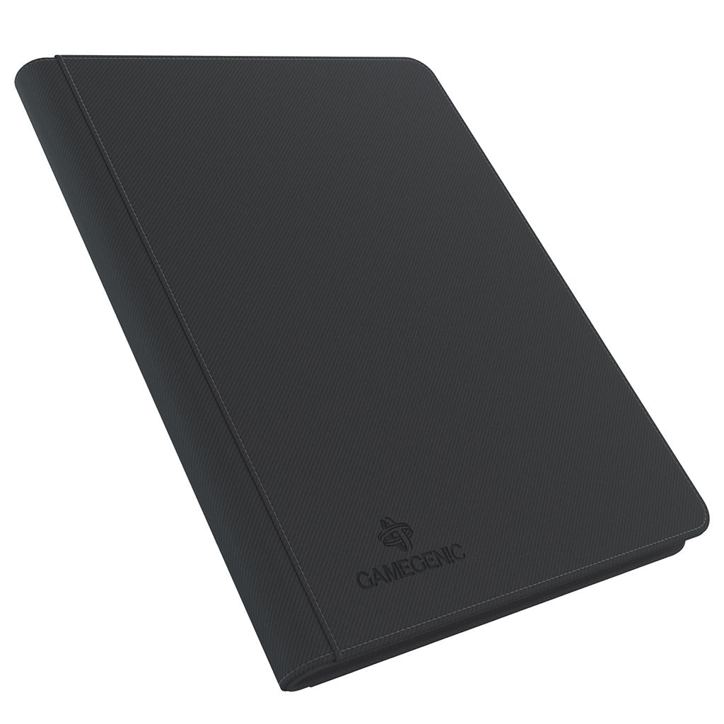 Zip-Up Ring-Binder Slim: Black