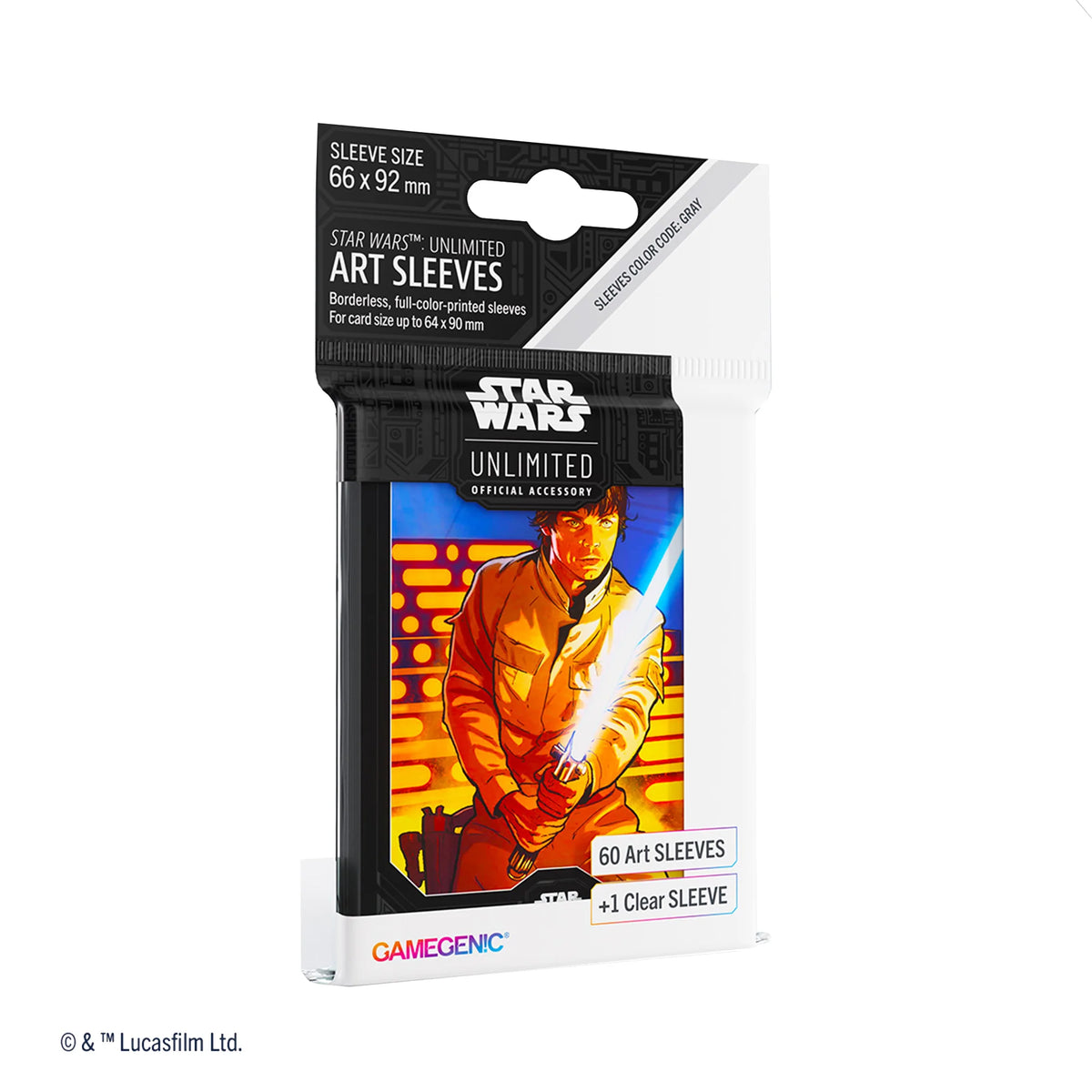 Star Wars: Unlimited Premium Art Sleeves - Luke Skywalker - 60ct