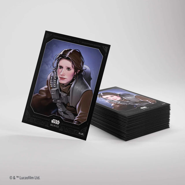 Star Wars: Unlimited Leia Premium Art Sleeves (60 + 2 clear)