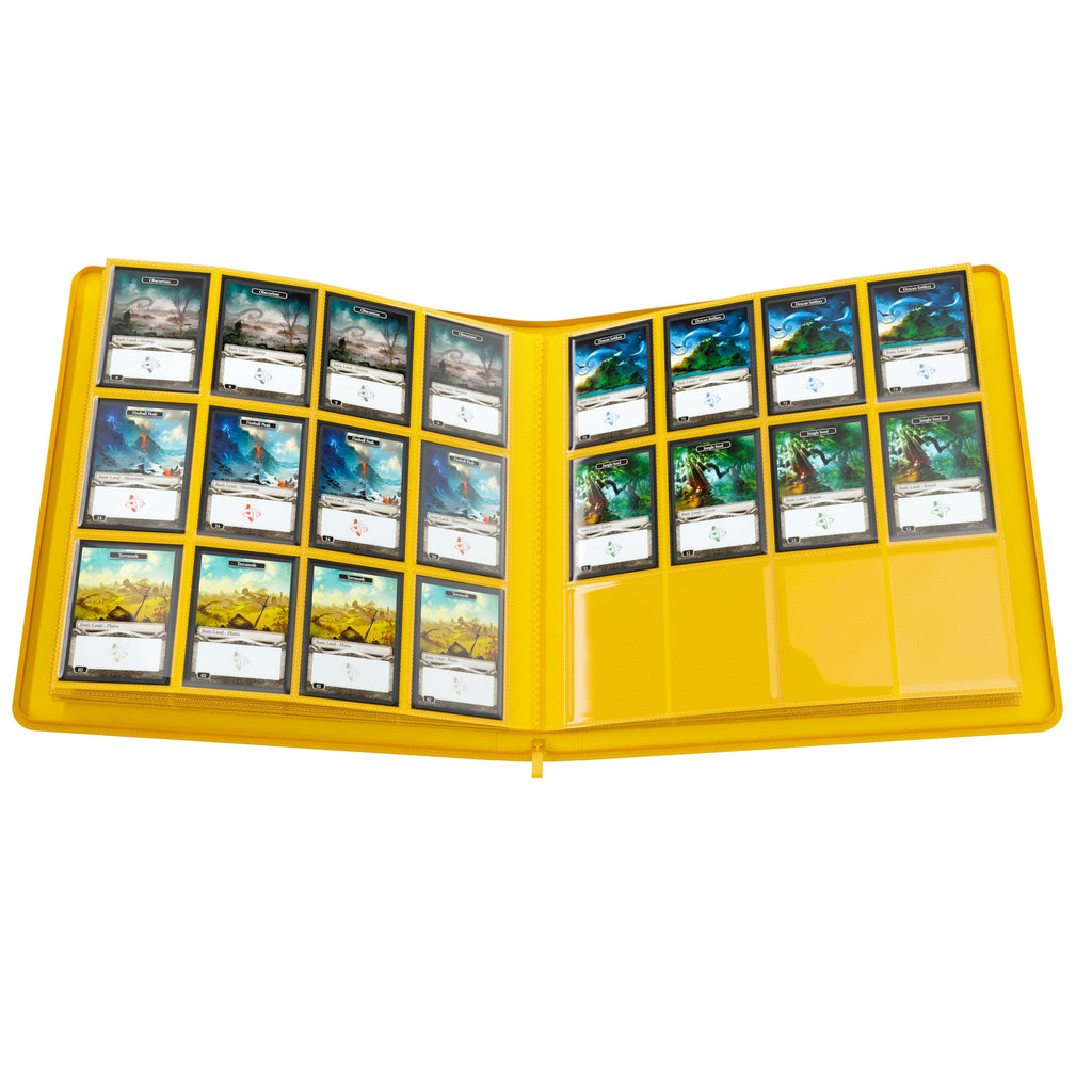 Zip-Up Album 24-Pocket Yellow