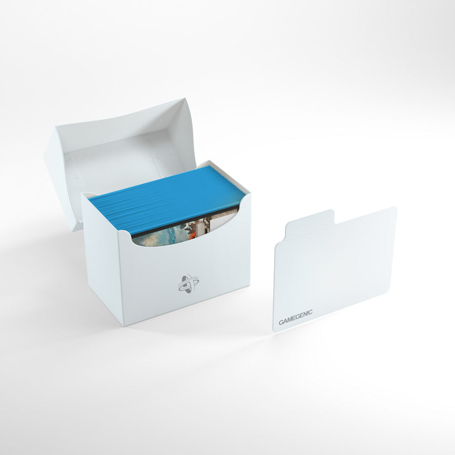 Gamegenic Deck Box Side Holder - White (80+)