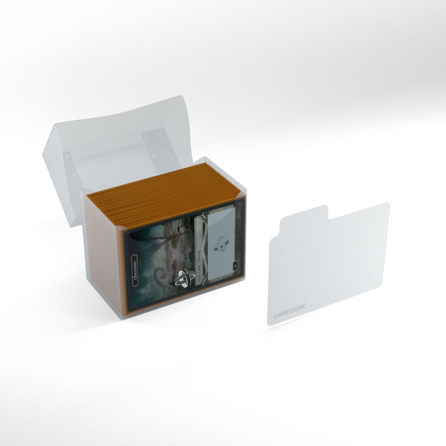 Gamegenic Deck Box Side Holder - Clear (80+)