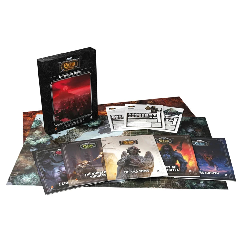 Dungeons & Dragons Fifth Edition: Grim Hollow Second Edition: Adventures in Etharis Boxed Set