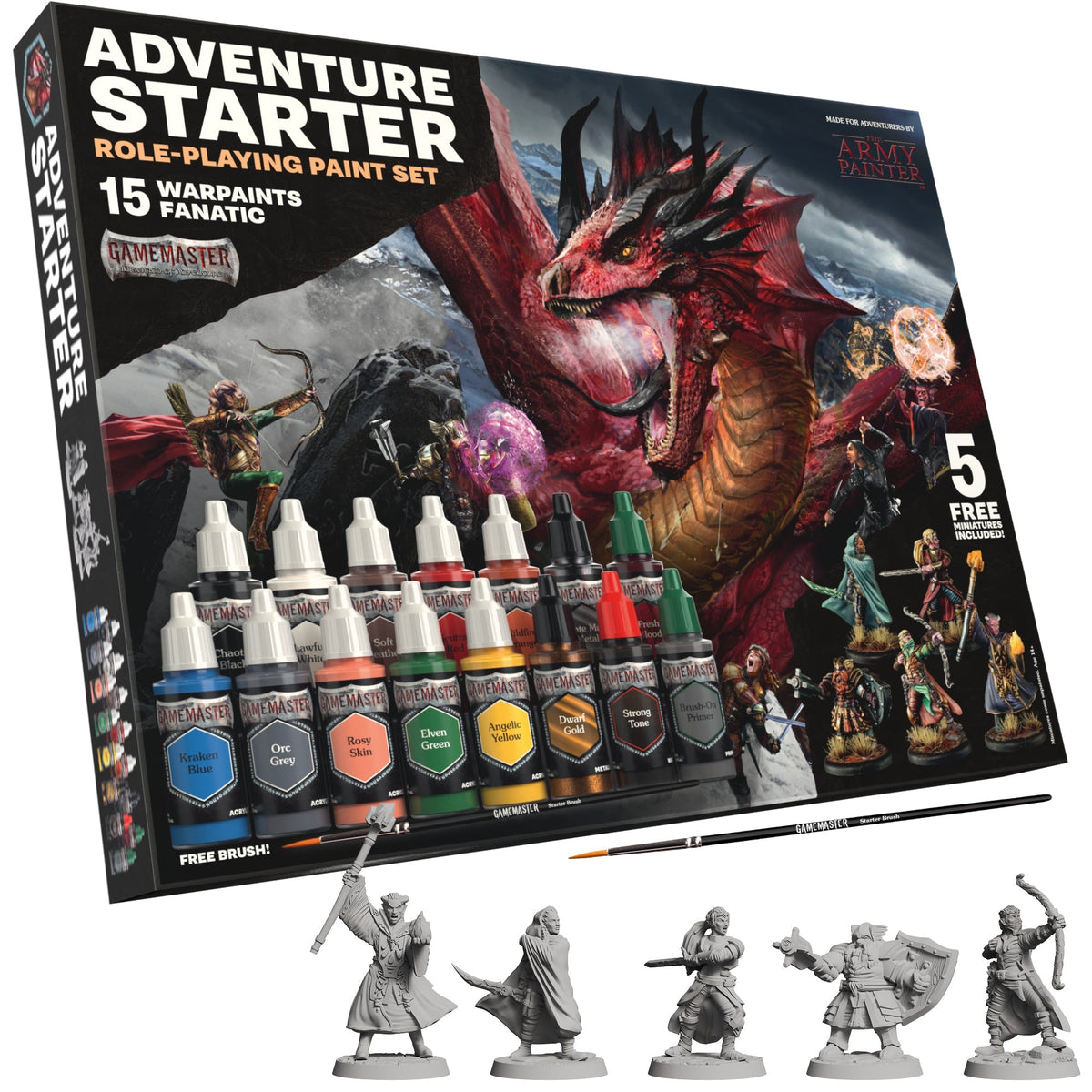 GameMaster: Adventure Starter Roleplaying Game Paint Set