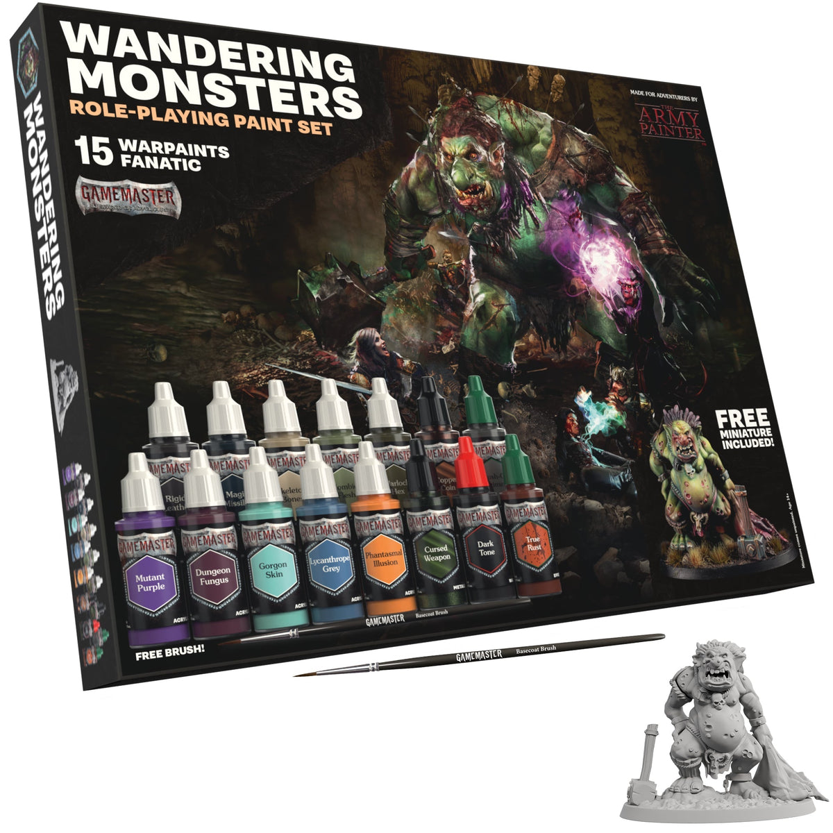 GameMaster: Wandering Monsters Roleplaying Game Paint Set