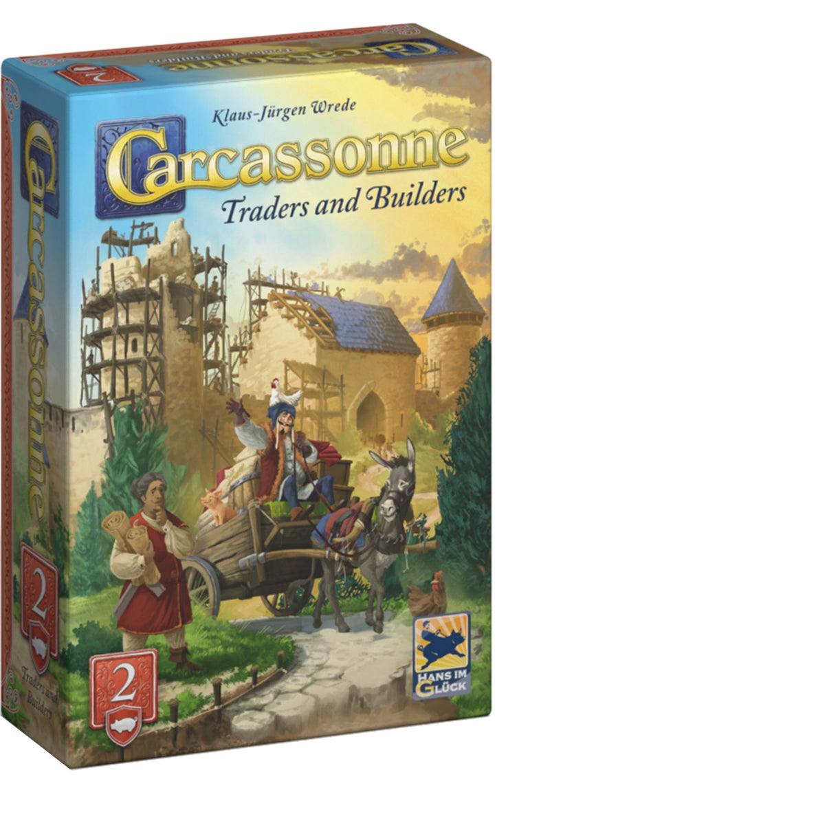 Carcassonne Exp2 (V3.1) : Traders & Builders EN