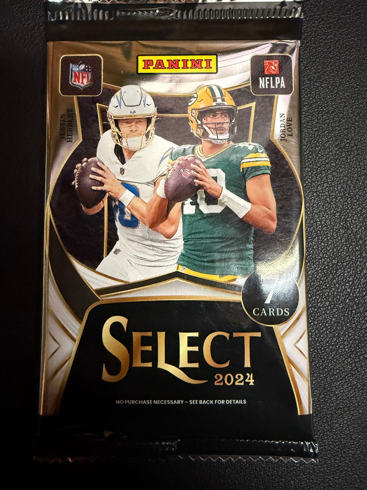2024 Panini Select Football Mega Box (Black & Red Prizms!) Pack