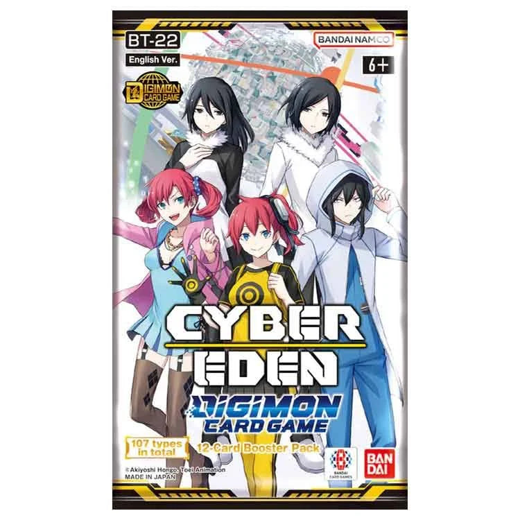 Digimon Card Game - Cyber Eden Booster Pack