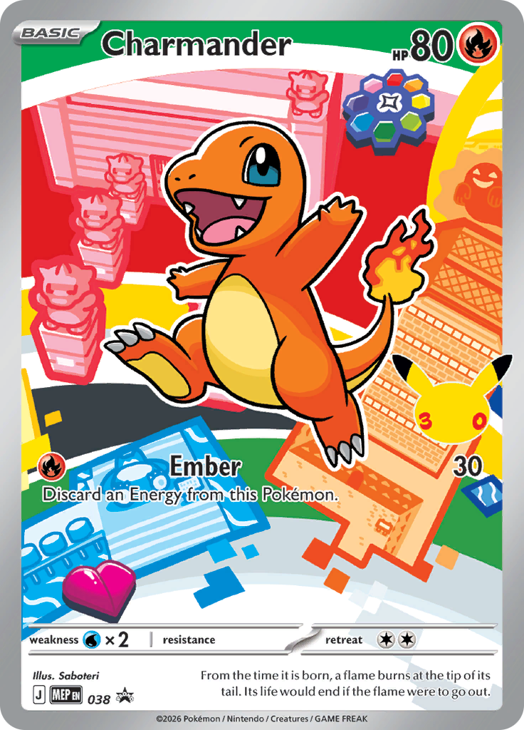 Charmander (MEP, Holofoil)
