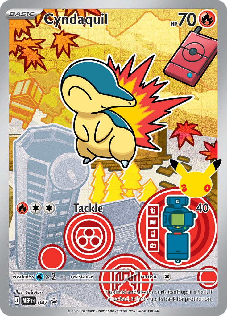Cyndaquil (MEP, Holofoil)