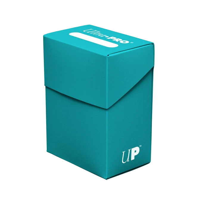 Light Blue Poly Deck Box (80+ sleeves)