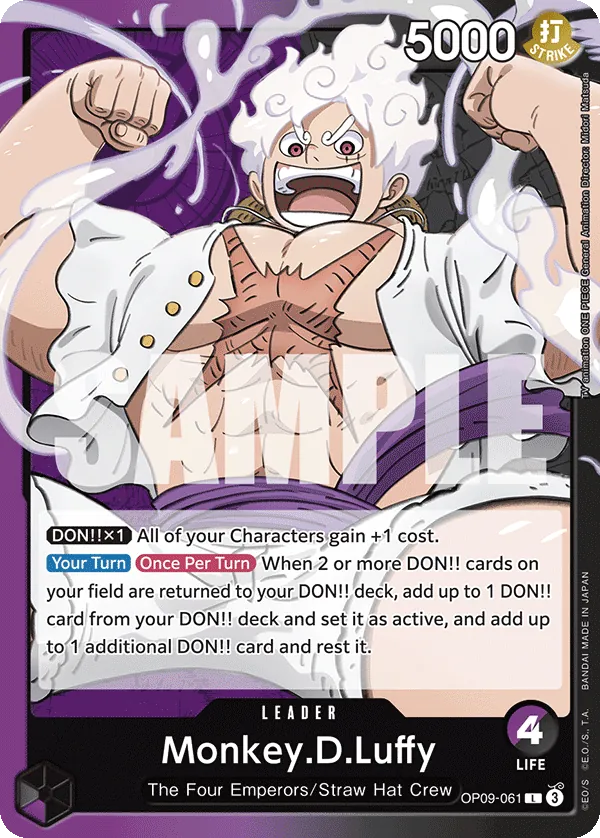Monkey.D.Luffy (ST-26, Foil)