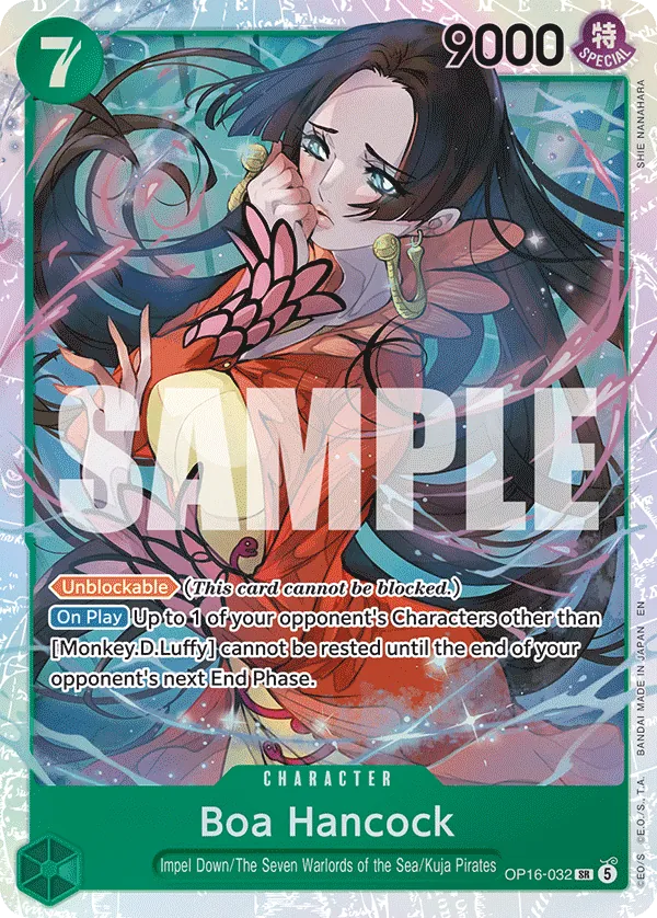 Boa Hancock (OP-16, Foil, Alternate Art)