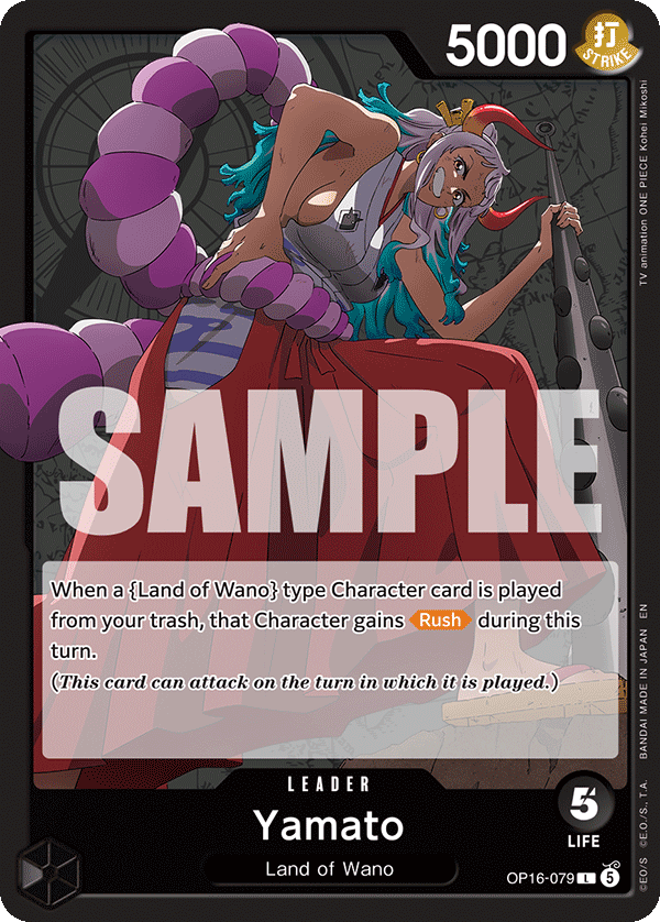 Yamato (OP-16, Foil, Alternate Art)