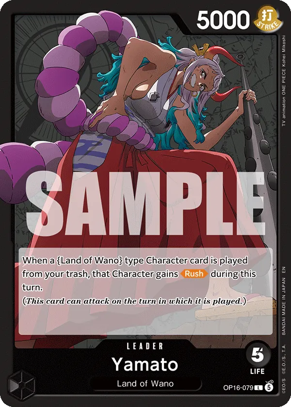 Yamato (OP-16, Foil, Alternate Art)