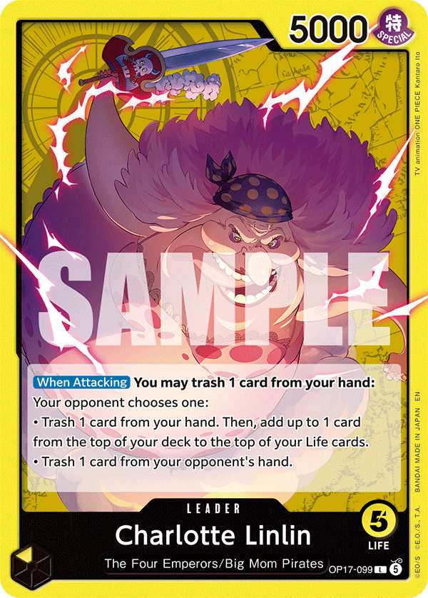 Charlotte Linlin (OP-17, Foil, Alternate Art)