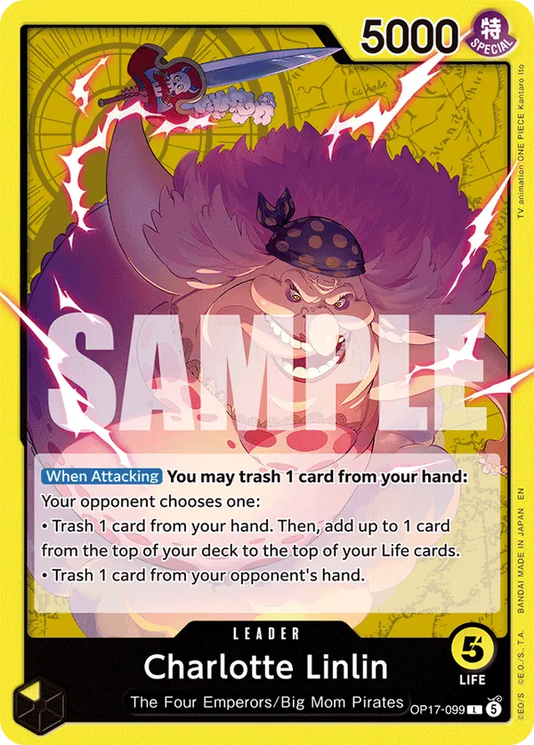 Charlotte Linlin (OP-17, Foil, Alternate Art)