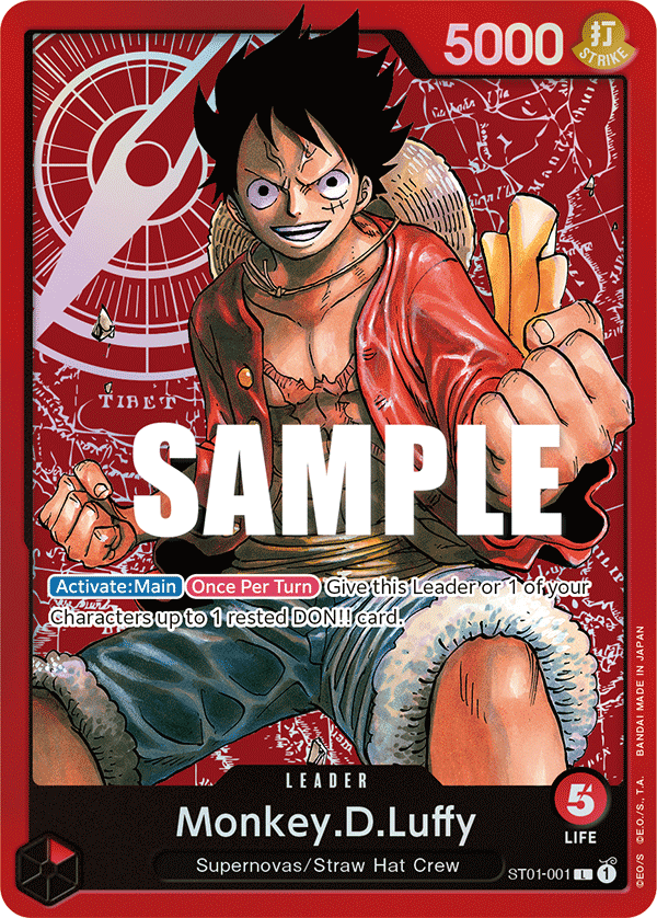 Monkey.D.Luffy (OP-RP, Foil)
