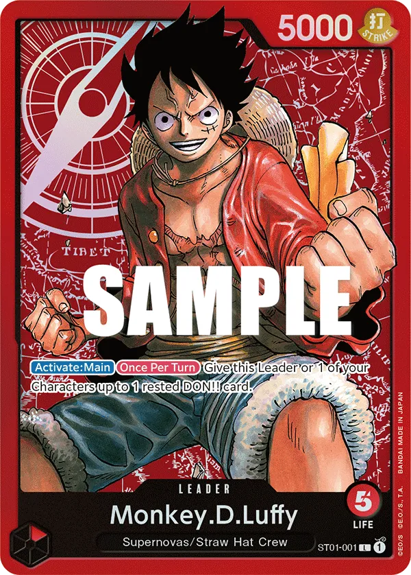 Monkey.D.Luffy (OP-RP, Foil)