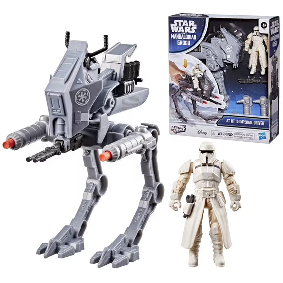 Star Wars: The Mandalorian & Grogu w/Vehicle