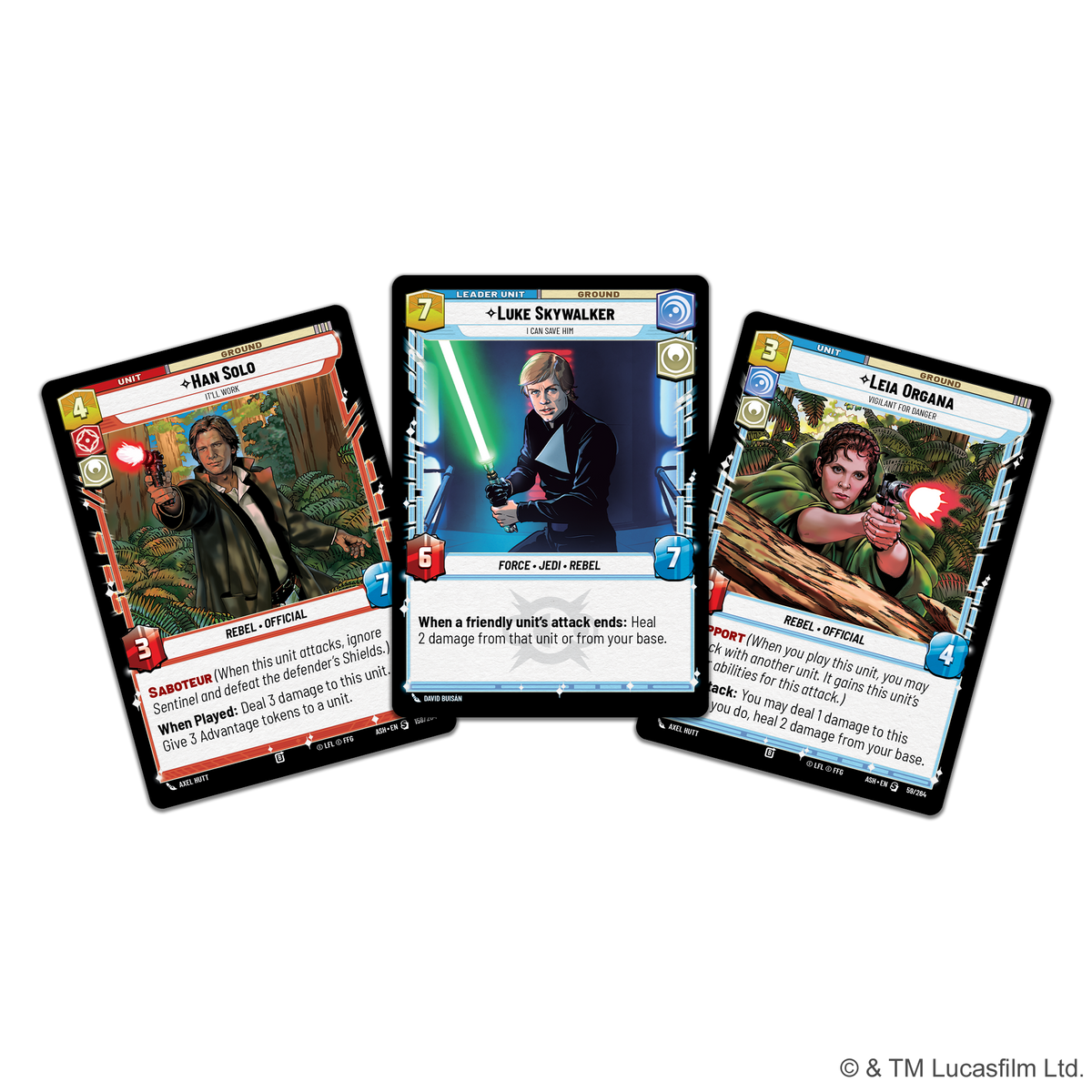 Ashes of the Empire Spotlight Deck - Luke Skywalker