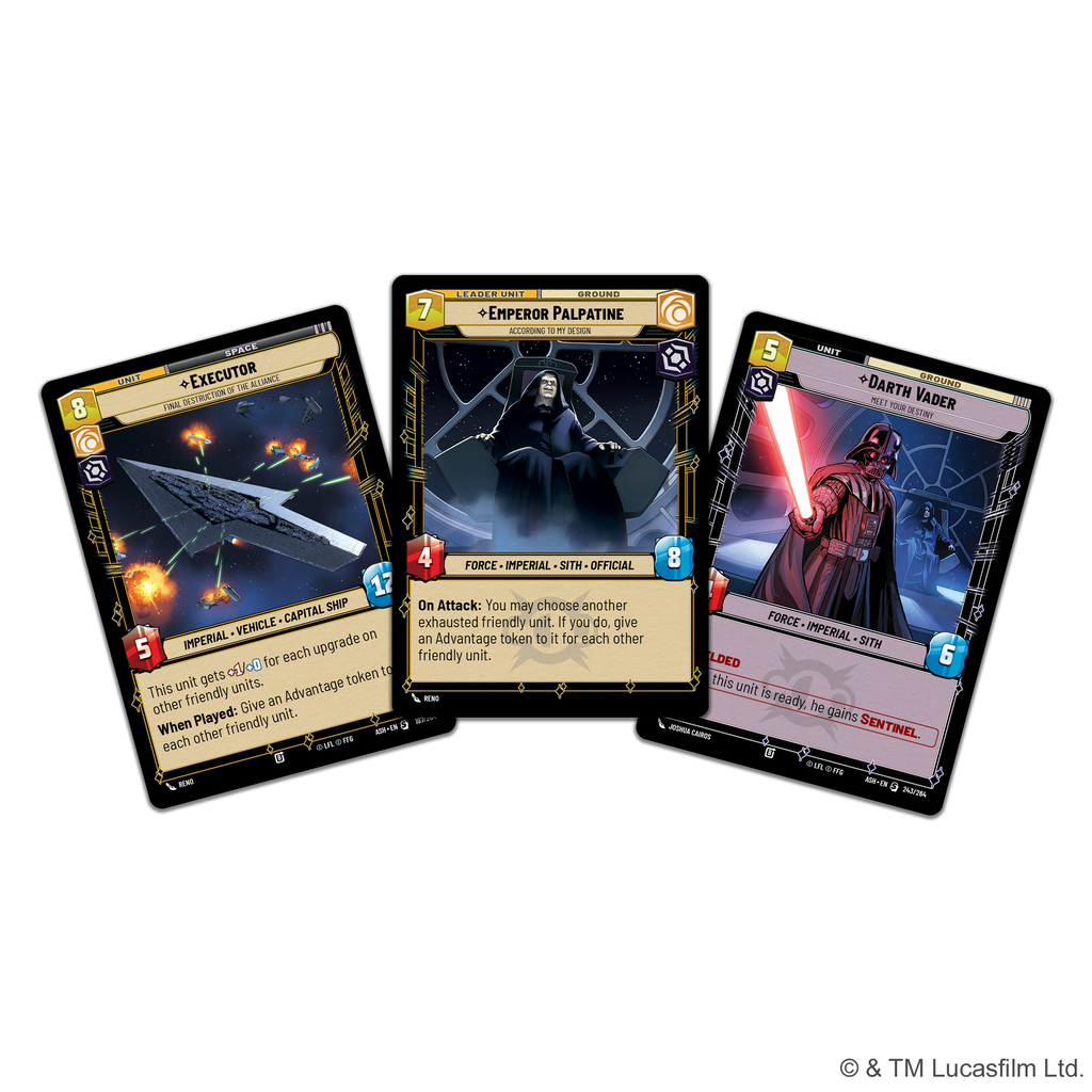 Ashes of the Empire Spotlight Deck - Emperor Palpatine