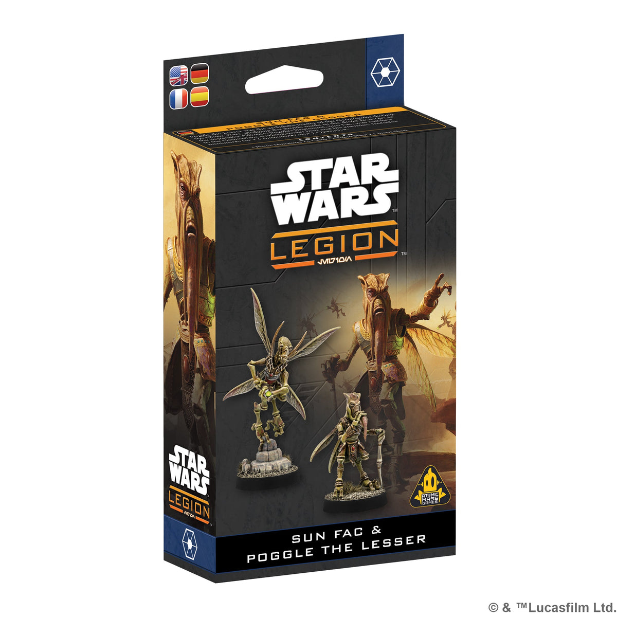 Star Wars: Legion -  Poggle the Lesser & Sun Fac