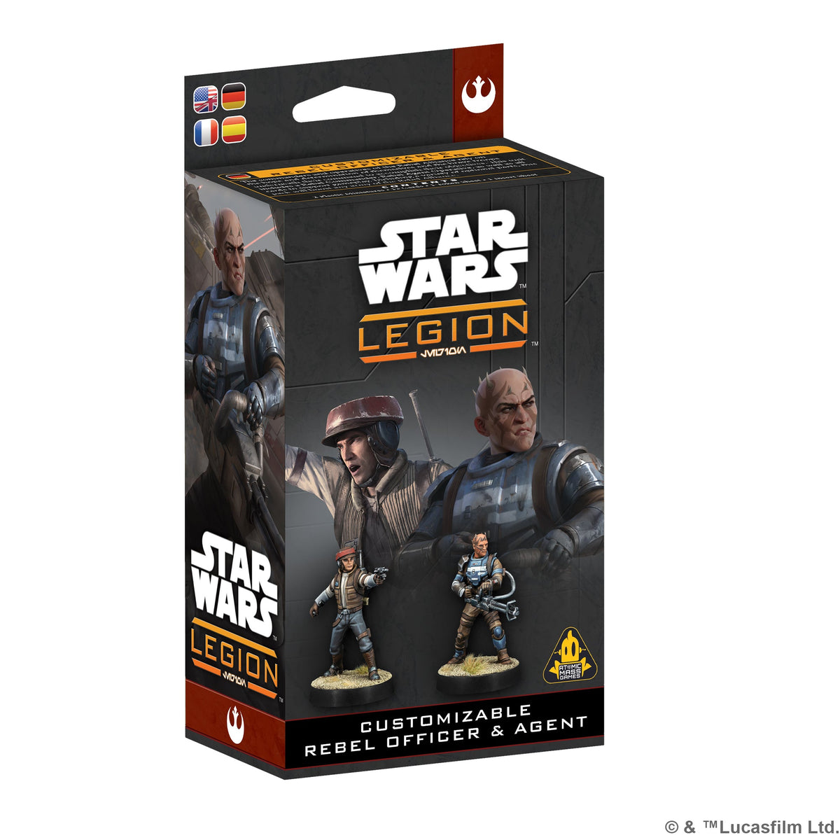 Customizable Rebel Officer & Agent