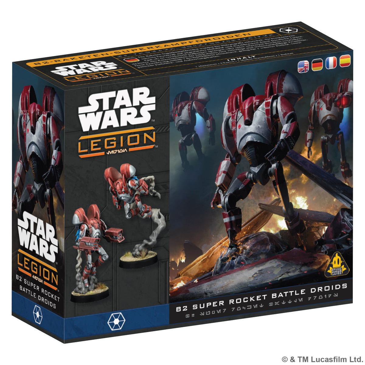 Star Wars: Legion -  B2 Super Rocket Battle Droids