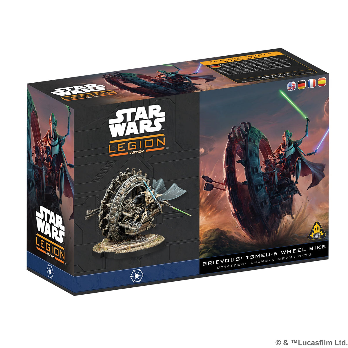 Star Wars: Legion -  General Grievous' Wheel Bike