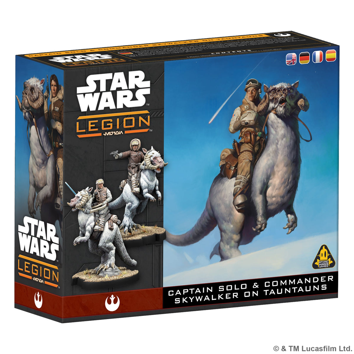 Star Wars: Legion -  Solo & Skywalker on Tauntauns