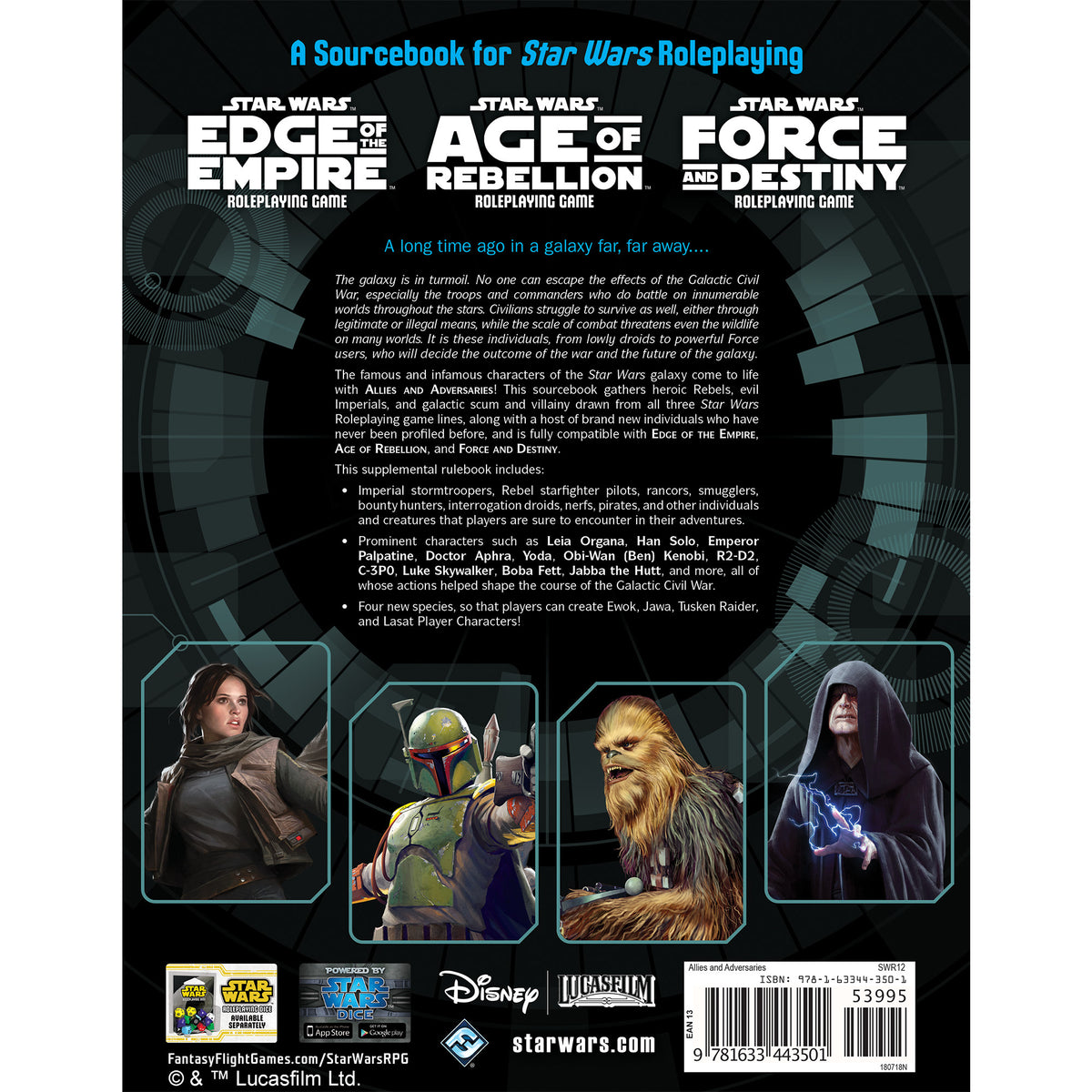 Star Wars RPG - Allies and Adversaries