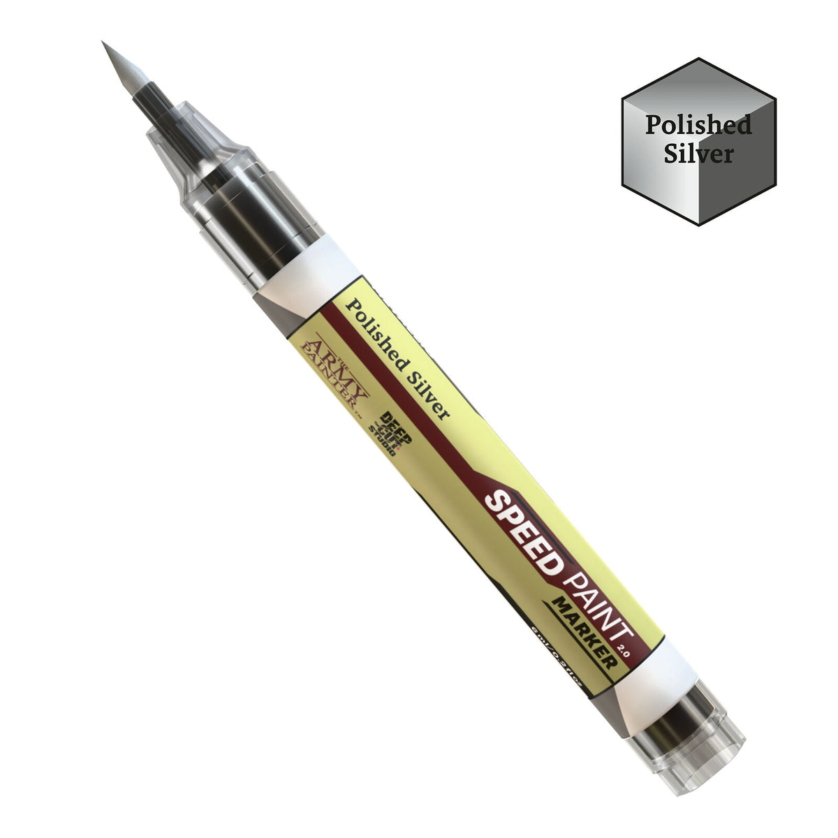 The Army Painter - Speedpaint Marker - Polished Silver