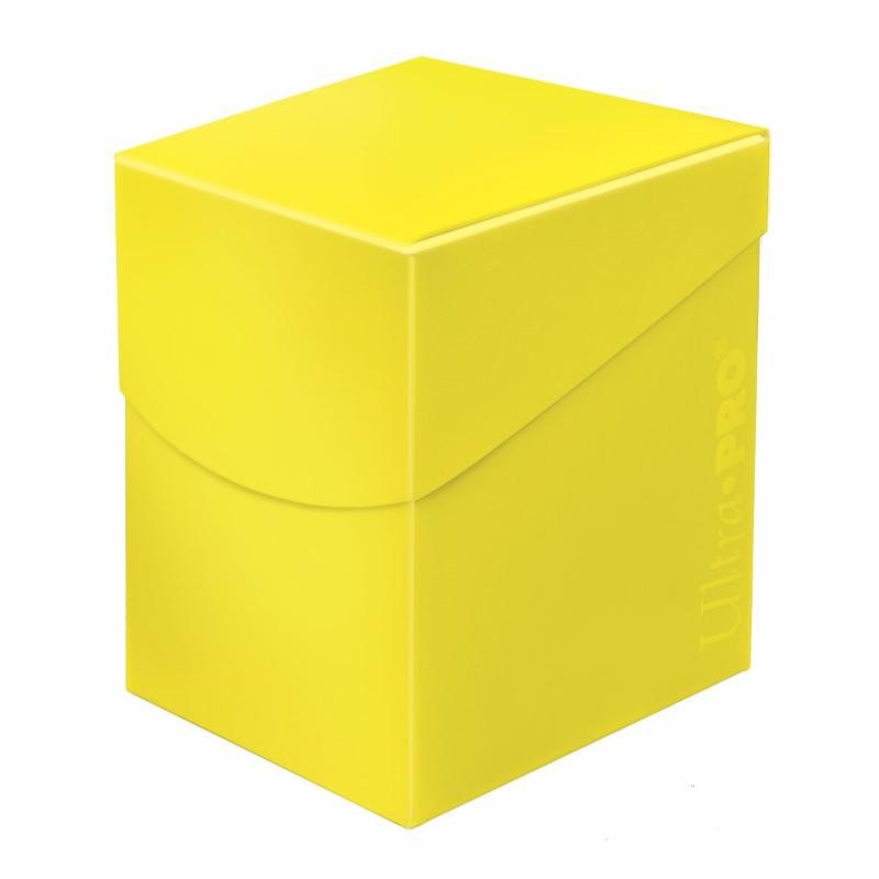 Eclipse Pro Lemon Yellow Deck Box (100+ cards)