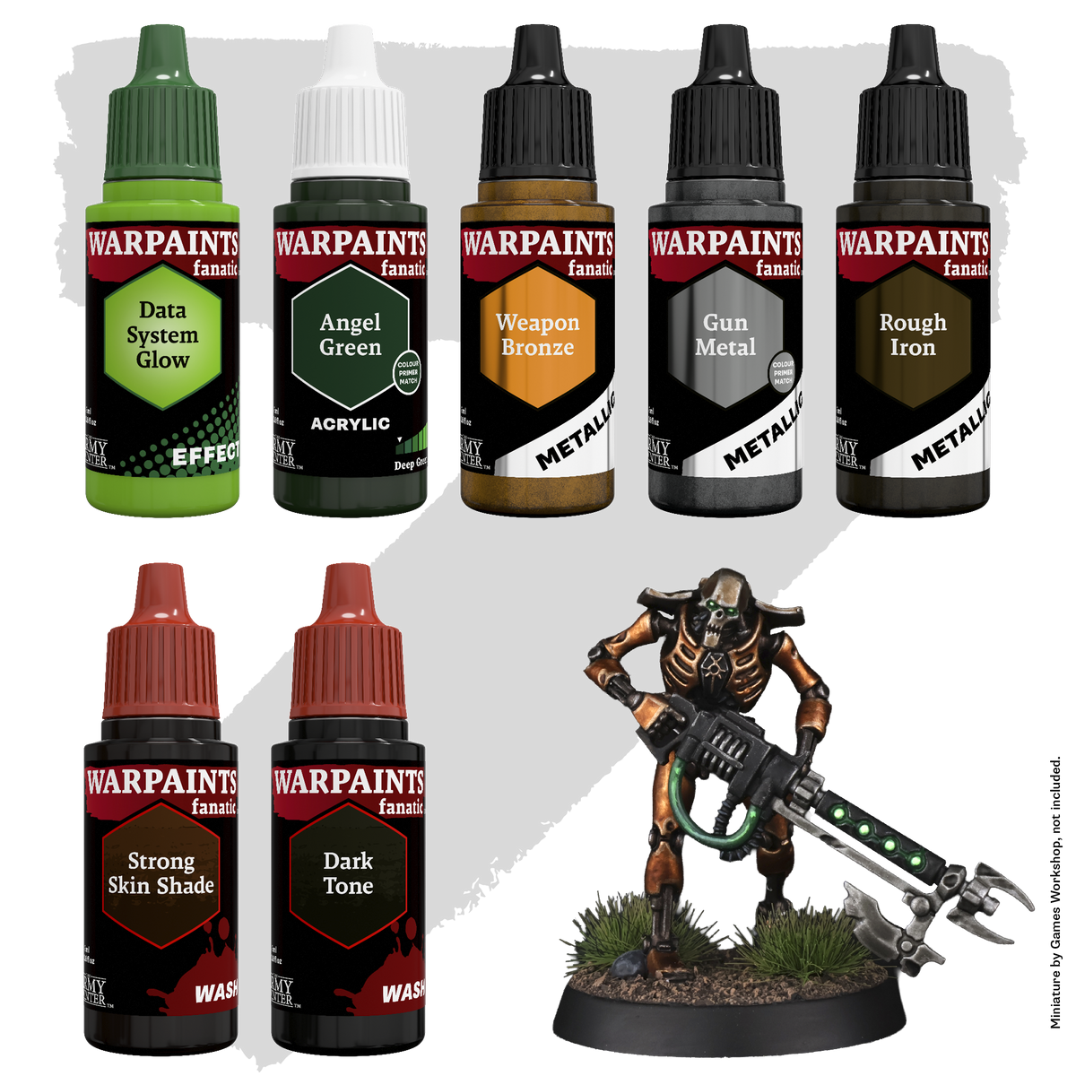 Warpaints Combat Se7ens: Awakened Ancient Alloy Army Paint Set