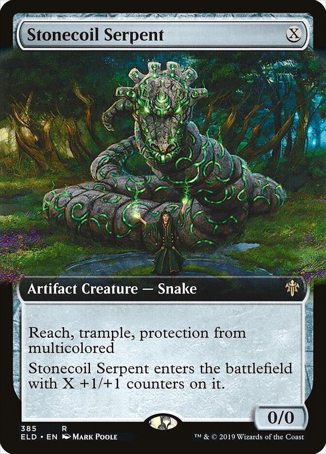 Stonecoil Serpent (ELD, Extended Art)